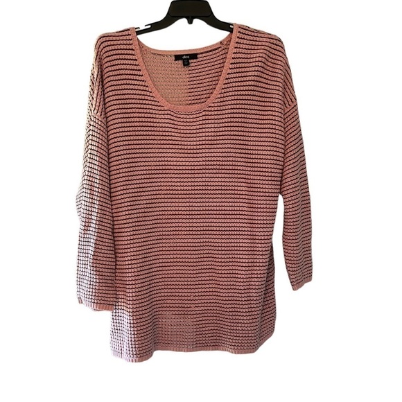 Ellos Women’s Knit Chunky Oversized Plus Size Sweater - Picture 1 of 6